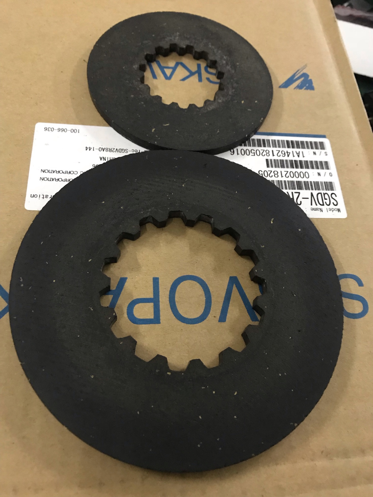 FANUC servo motor brake sheet brake coil spot sale
