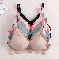 Fatty plus size pregnant women underwear bra nursing fat mm anti-sagging gathering without steel ring feeding bra 200kg