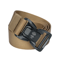 Small steel scorpion quick-release belt for men and women universal canvas nylon outdoor sports and leisure overalls belt