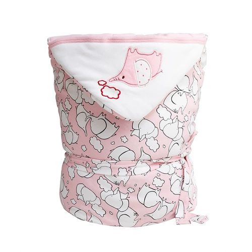 Хлопковое зимнее детское одеяло для новорожденных для младенца для выхода на улицу, увеличенная толщина