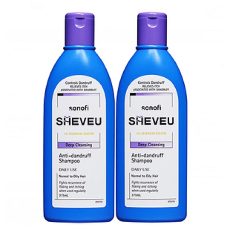 凑单30/瓶！SHEVEU赛逸洗发水紫盖200ml*2瓶