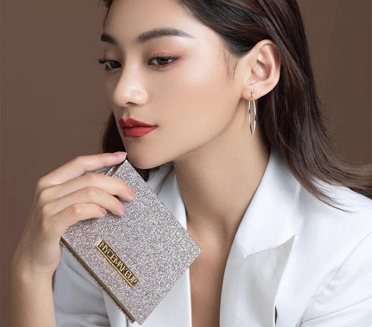 NYCEMAKEUP bóng mắt tấm siêu lửa vàng kim cương cẩm thạch sequin đào màu long lanh ngọc trai không thấm nước bóng mắt - Bóng mắt