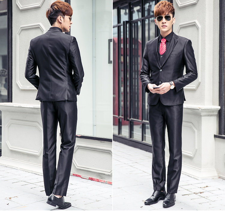 Costume homme en laine pour Quatre saisons - Ref 1553194 Image 63