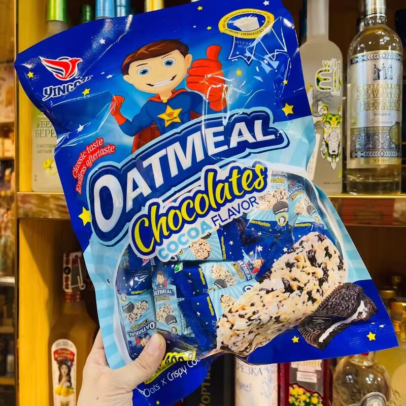 British Style Yingpai Eagle Brand Oreo Cookies Oatmeal Crisp 400g Latte Milk Chocolate