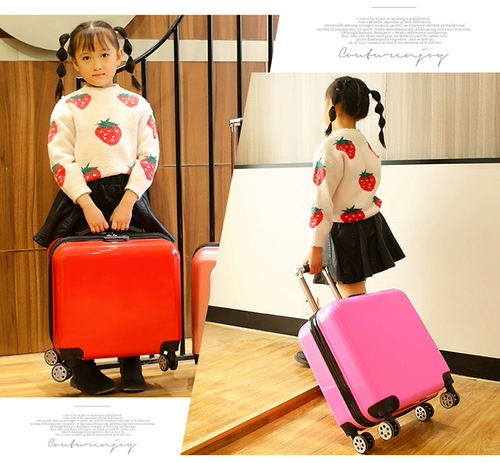 Детский чемодан, подарочная коробка подходит для мужчин и женщин для школьников, делается под заказ, с печатью вашего логотипа, 20 дюймов