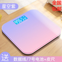 Rechargeable precision weight scale Household small adult body scale male and female dormitory small high-precision electronic weighing meter