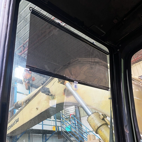 Занавеска кабины экскаватора передние окна задние окна, задние окна, солнечный грузовик