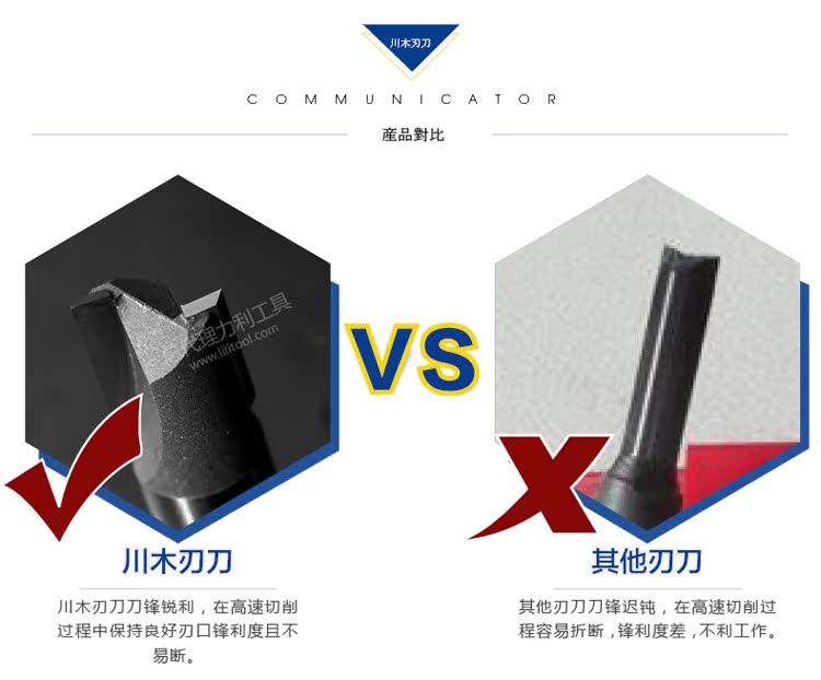 Dao gỗ Tứ Xuyên dao đặc biệt dao ngắn lưỡi dao thẳng 1/2 * 1/4 chế biến gỗ dao thẳng dao cắt dao phay 2102B - Dụng cụ cắt mũi khoan tròn