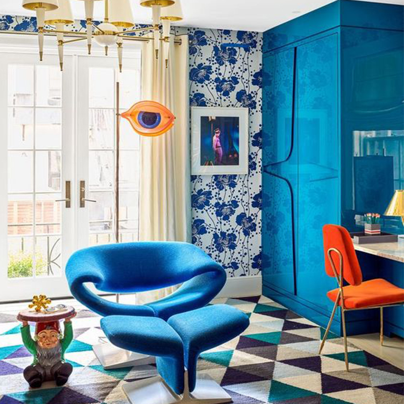 Ribbon Chair：简约现代的玻璃钢设计，引领商业休闲新潮流！