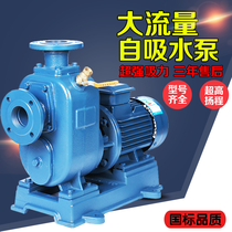 BZ industrial pump 380V horizontal centrifugal pipeline pump three-phase high head pump agricultural large flow self-priming pump