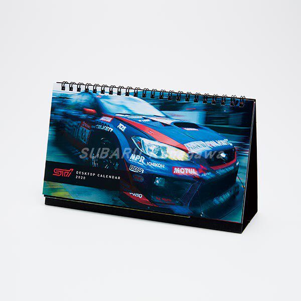 Japanese Original Loaded Speed Bully STi MOTOR SPORTS 2020 VEHICULAR CALENDAR TABLE CALENDAR SMALL CALENDAR