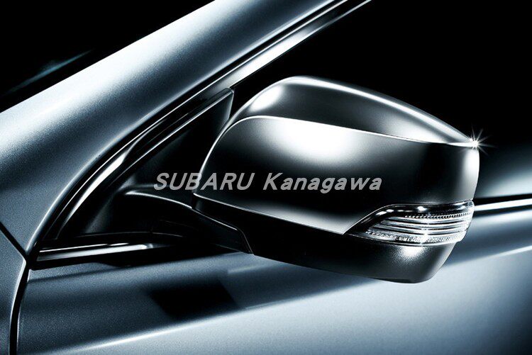 Japanese original Loaded Speed Bully Ground Chrome rear Chrome Rear Mirror Cover Mirror Shell Forest Man LEGACY Proud Silver Ear