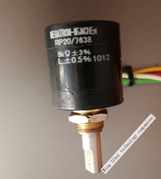 MEGATRON-MUNCHEN potentiometers RP20 7638 duplex 6 feet 5k shaft diameter 6 0mm