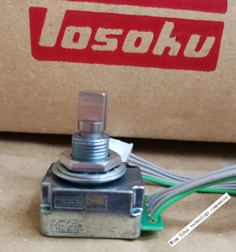 Panasonic indicator G2 G3 special dial wheel encoder RE21 switch with wire with terminal half moon shaft