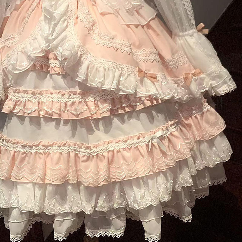 粉色洋装花嫁Lolita连衣裙,让每个女孩都成为童话主角_lolita洛丽塔连衣裙_淘宝游戏网