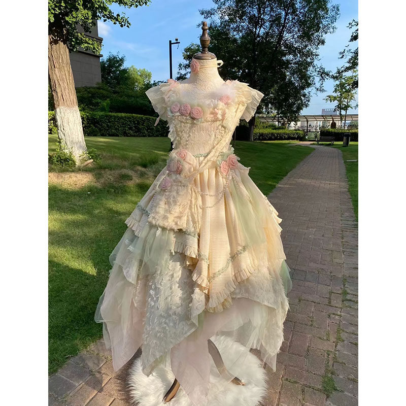 流浪风洛丽塔洋装,重工公主裙的复古浪漫_lolita洛丽塔连衣裙_淘宝游戏网