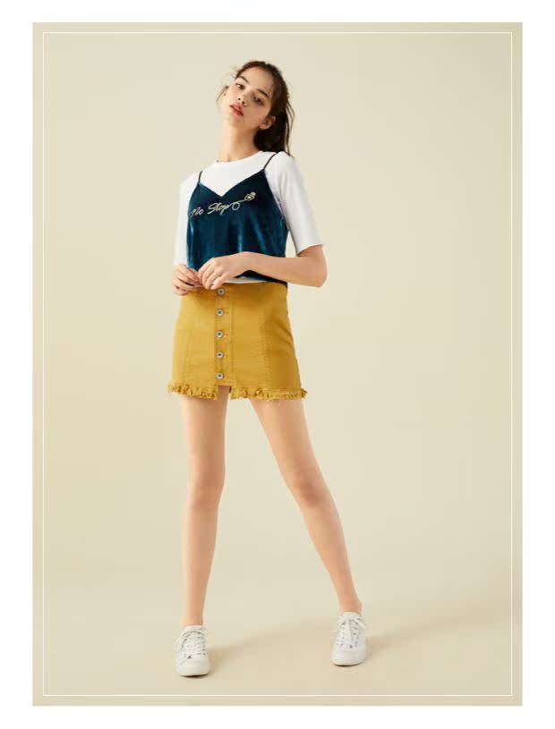 Lecho 2018 hè mới nhung quai mảnh mỏng áo len lụa sang trọng ngắn phần Hồng Kông hương hai mảnh nữ mùa hè áo khoác len cardigan nữ