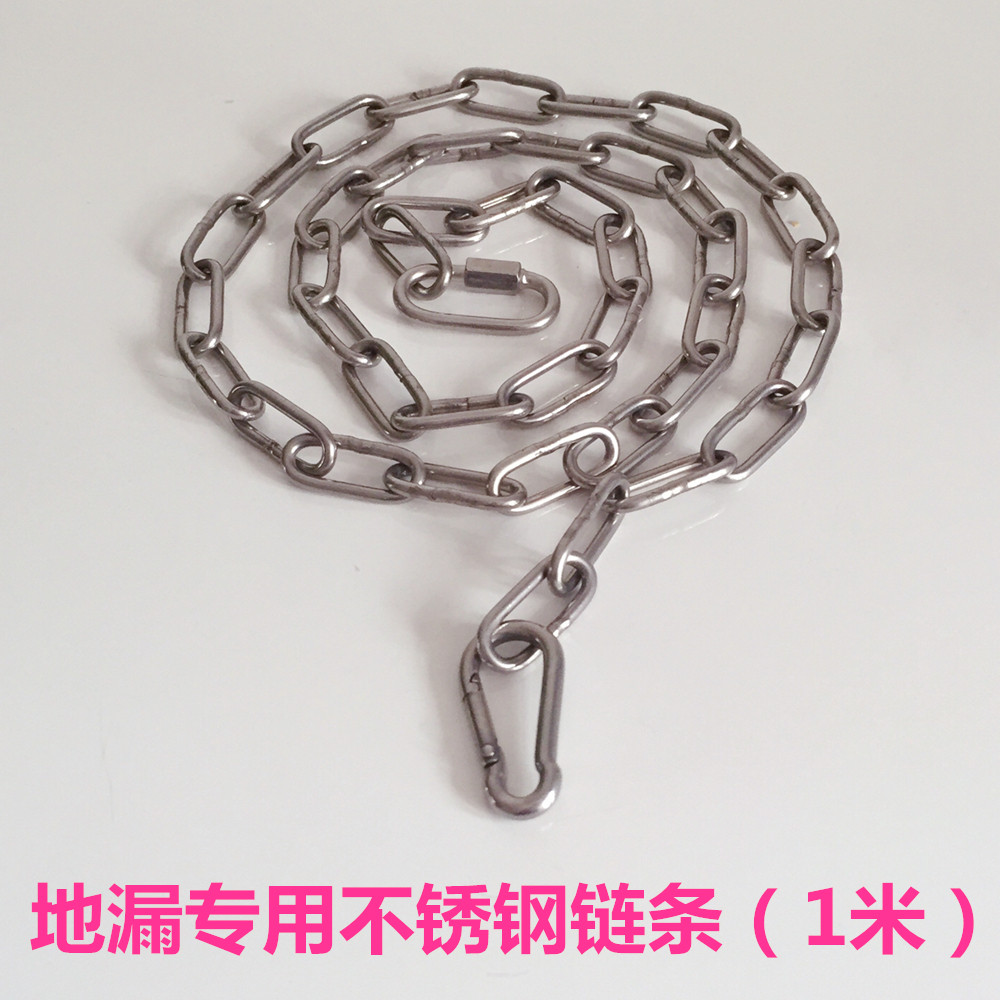 Copper seal plugged pool pool pool fish pool floor drain drain hot spring bath plunger plug special chain