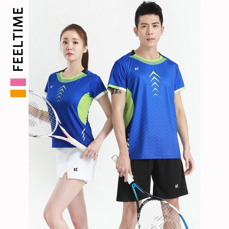 Badminton Suit Suit for men and women Breathable Suction sweat Sweat Quick Dry Ping Pong Tennis Volleyball Sportswear print Tailor Made Group Purchase
