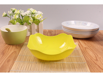 19 Plastic fruit plate Korean fruit plate fruit plate wholesale fruit plate lotus leaf plate fruit pot 2 yuan wholesale