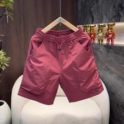 Popular Best Selling parka shorts Men's Summer Thin Pants Loose Handsome Straight-leg Casual Beach Pants Men's