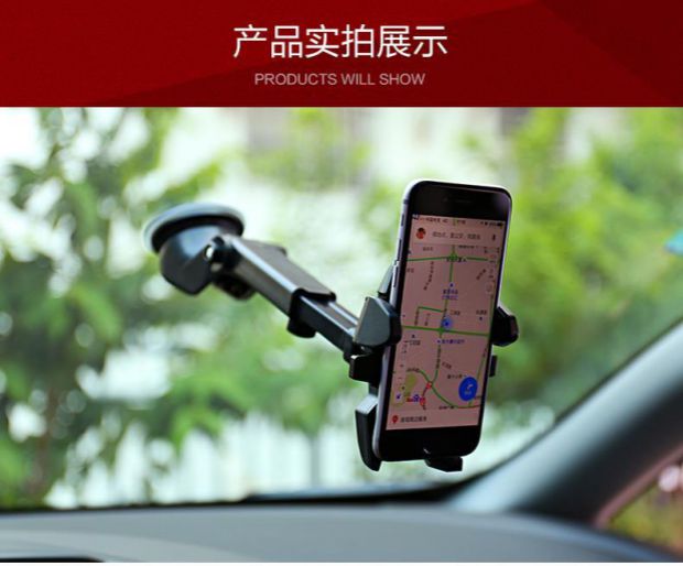 Iron Man giữ điện thoại xe hơi điện thoại di động chỗ ngồi xe hơi hút cốc điện thoại di động khung điều hướng - Phụ kiện điện thoại trong ô tô giá đỡ điện thoại ô tô