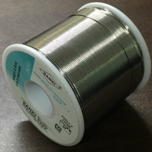 Japan Yamazaki SANKI import solder wire Rosin heart highlighting solder 0 3 0 5 0 8 1 0 1 2MM