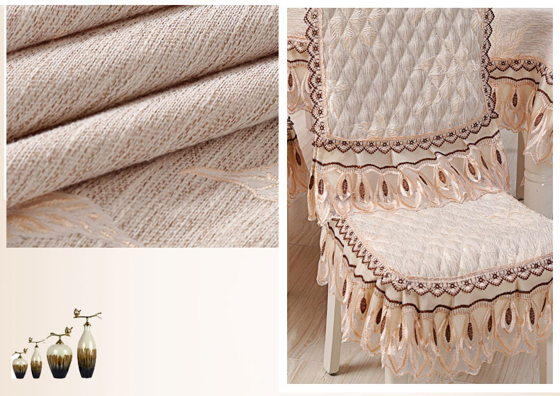 Khăn trải bàn bằng vải cotton và vải lanh Châu Âu khăn trải bàn sang trọng