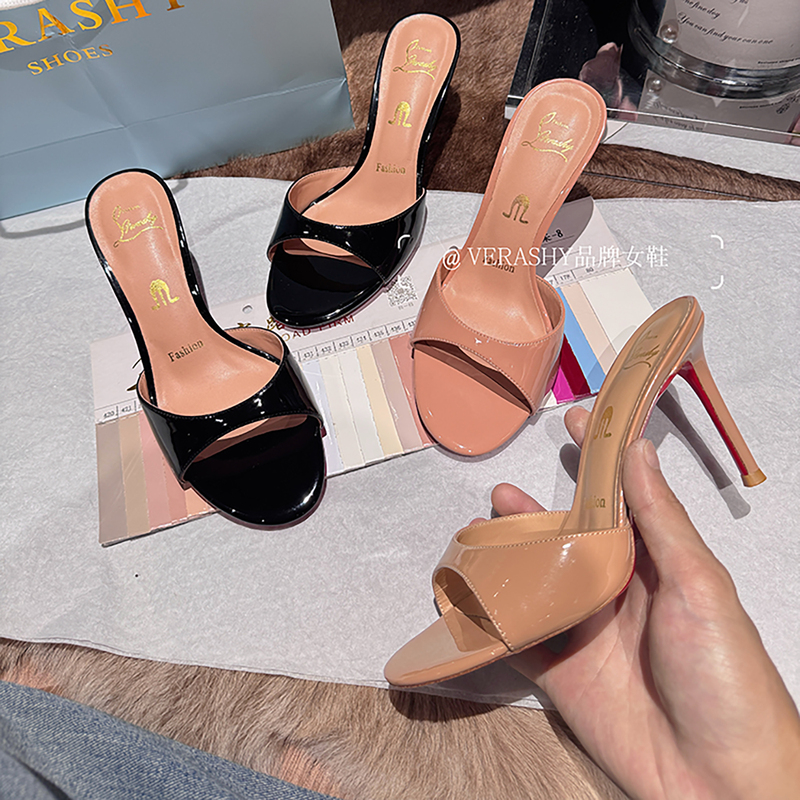 【Vershy】Red-Soled High-Heeled Shoes with Round Toes for Outdoor Wear! 2026 Summer New Nude Stiletto High-Heeled Shoes 【Vershy】Red-Soled High-Heeled Shoes with Round Toes for Outdoor Wear! 2026 Summer New Nude Stiletto High-Heeled Shoes