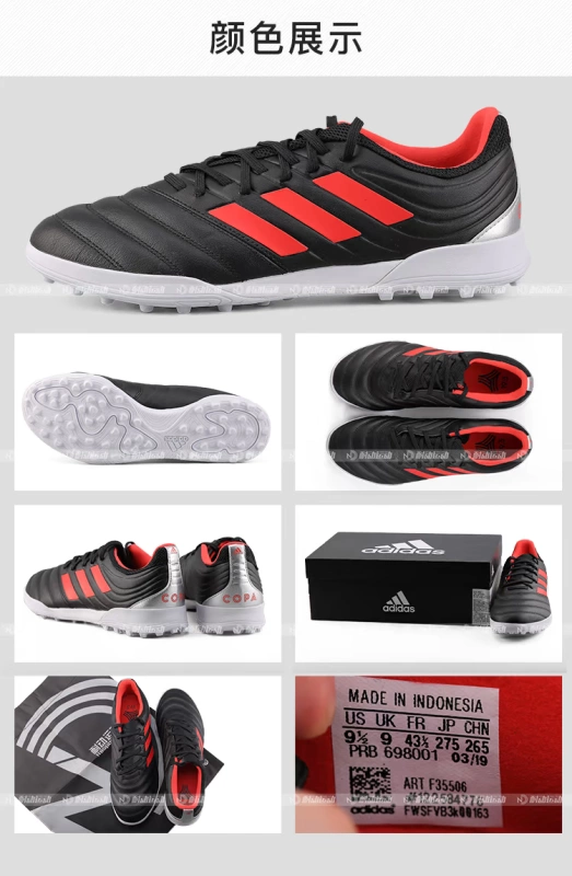 ADIDAS / Adidas COPA 19.3 TF Giày thể thao đào tạo nam F35506 - Giày bóng đá