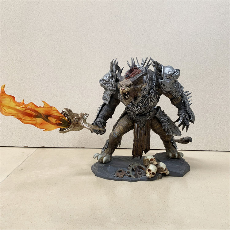 Authentic Loose Goods Warcraft: Battle for Azeroth Figure Rytlock 10inch Statue Figurine Ornament