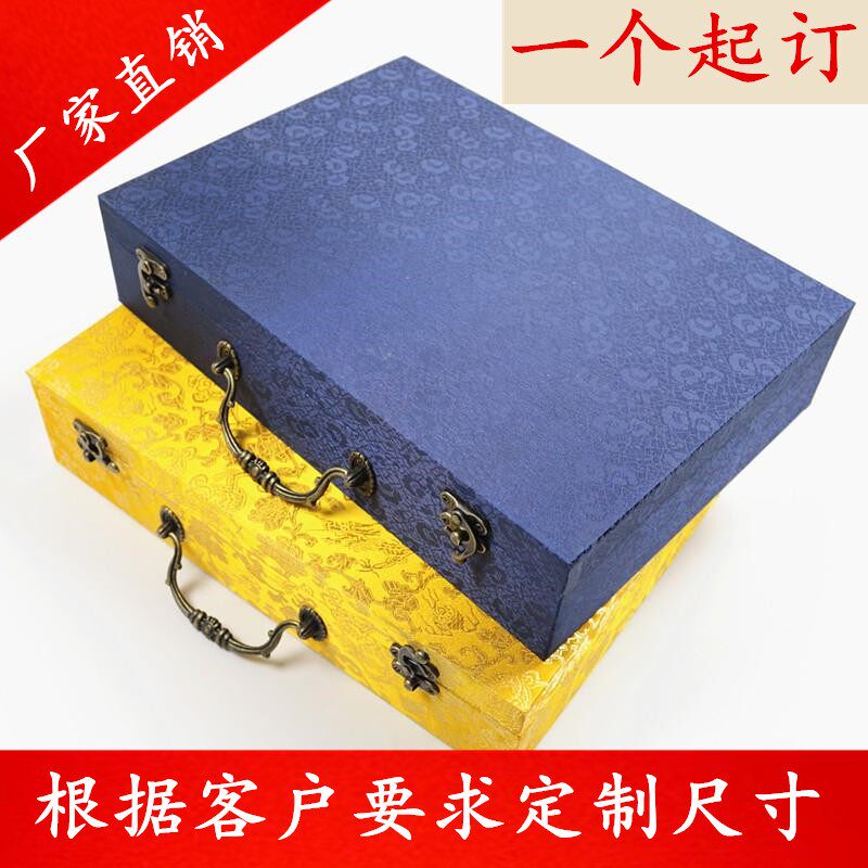 Customized family tree box packaging box custom jewelry book kit box