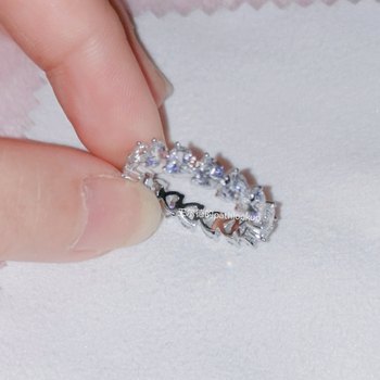 Love drill high carbon diamond ring for women