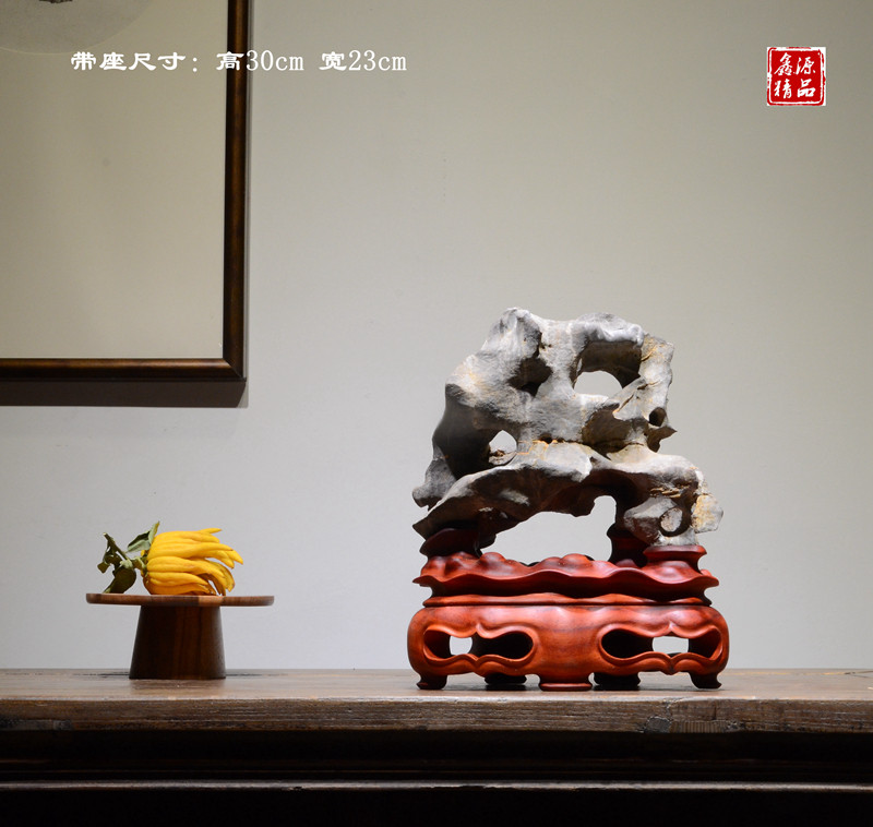 Old Taihu stone, water stone, Lingbi stone, boutique decoration, strange stone ornamental stone, natural original stone hall collection