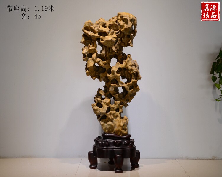 Taihu Stone Hall Ornament Ornament Stone Natural Stone Linglong Stone Cave Stone Town House Entrance Supplementary Corner