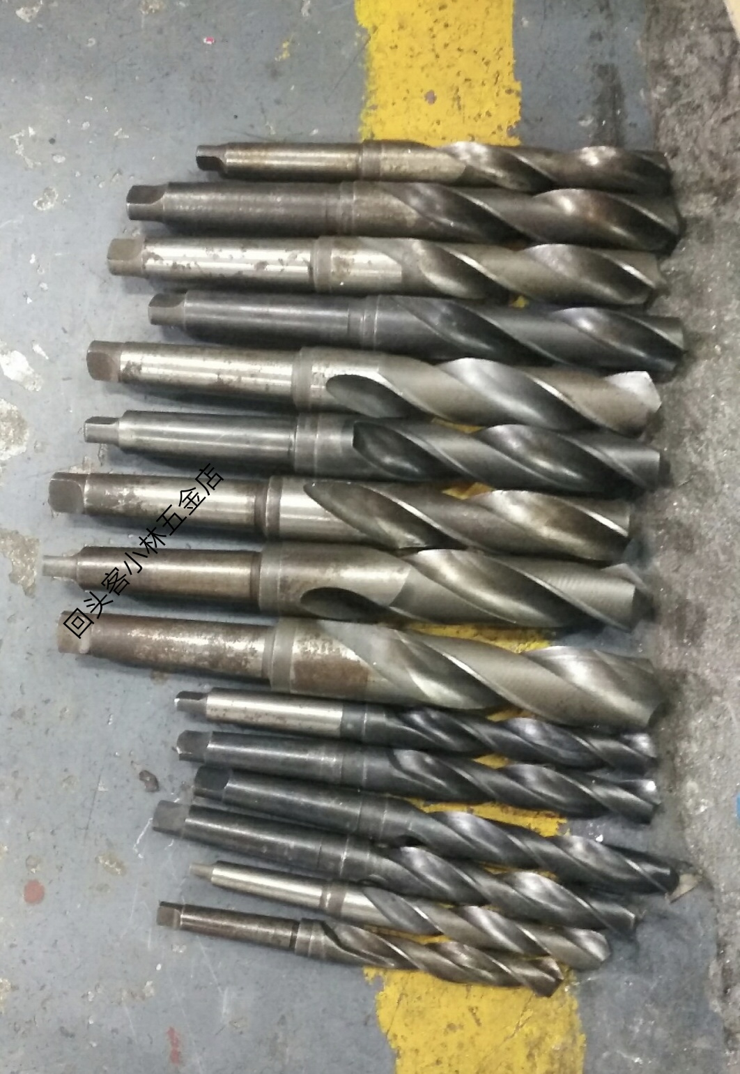 Second-hand homegrown old stock cone handle twist drill on the work Chengdu Huquantity Hanjiang Guan Moderately Old Drill 12MM ~ 27MM