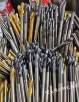 Imported second-hand straight shank titanium-plated centering drill Center drilling fixed-point drill 3~25