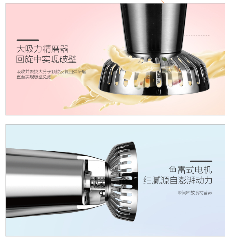 Máy xay sữa đậu nành Joyoung / Jiuyang DJ13R-P1 Jiuyang tự động lọc sữa đậu nành tự động gấp đôi hẹn nhà chính hãng đa chức năng - Sữa đậu nành Maker máy làm sữa hạt tefal bl967b66