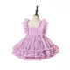 Girls' dress summer suspender skirt Lolita princess tutu skirt baby's first year super foreign style dress flower girl performance