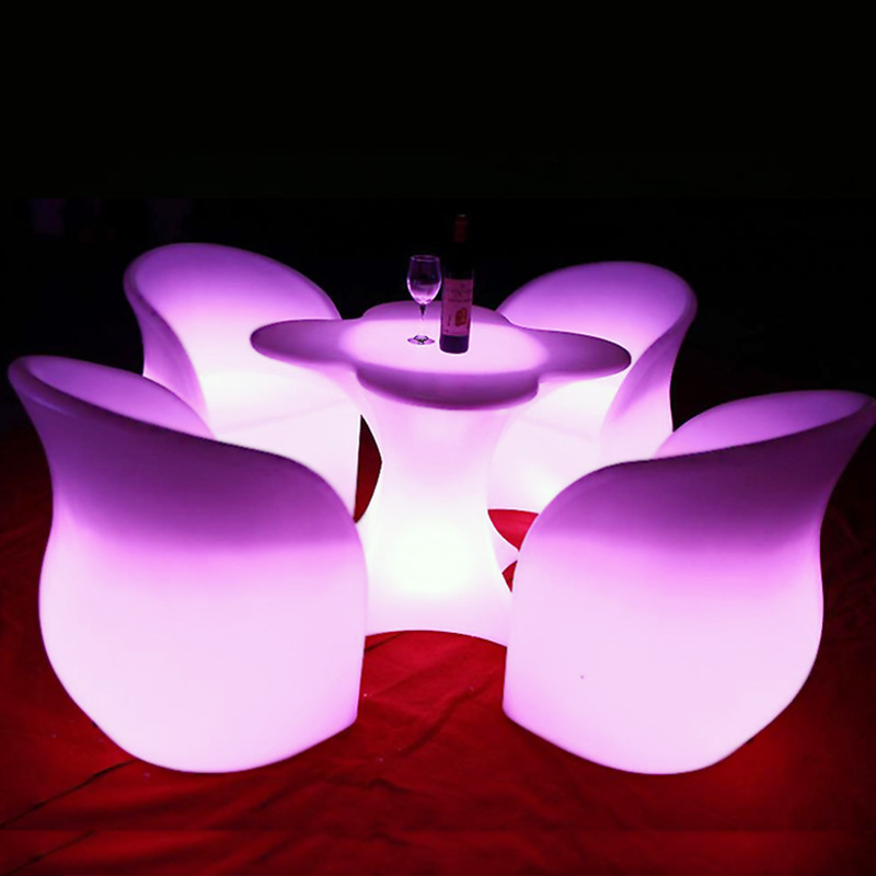 LED furniture Exit Luminous Furniture Creative Table Chair Personal Sofa Decoration