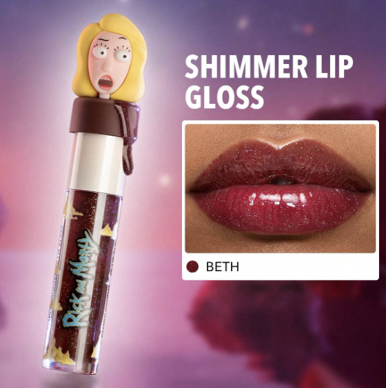 spots Sheglam Rick & Morty совместная макия that Rick Moti Eye Shadow Dip Lip Glum She GLAM
