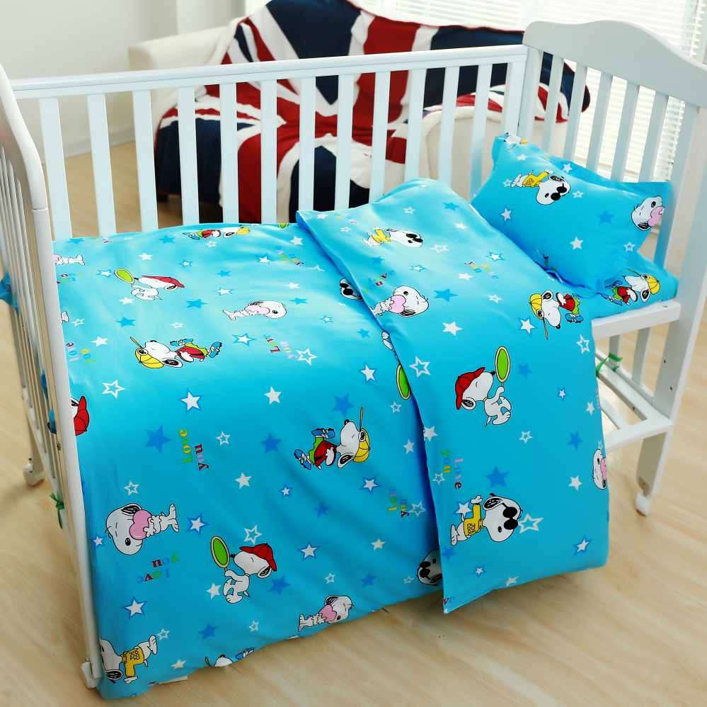 Kindergarten quilt Three-piece set Six-piece set with core cotton quilt mattress support kindergarten custom baby nap quilt