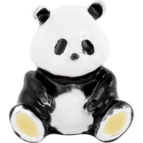 (self-employed) OSEWAYA cute national treasure panda brooch small bear metal buckle badger bag clothing accessories