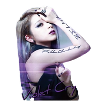 (Self-operated) Original Meiyiliya GARNiDELiA album Purple Cry CD record small card