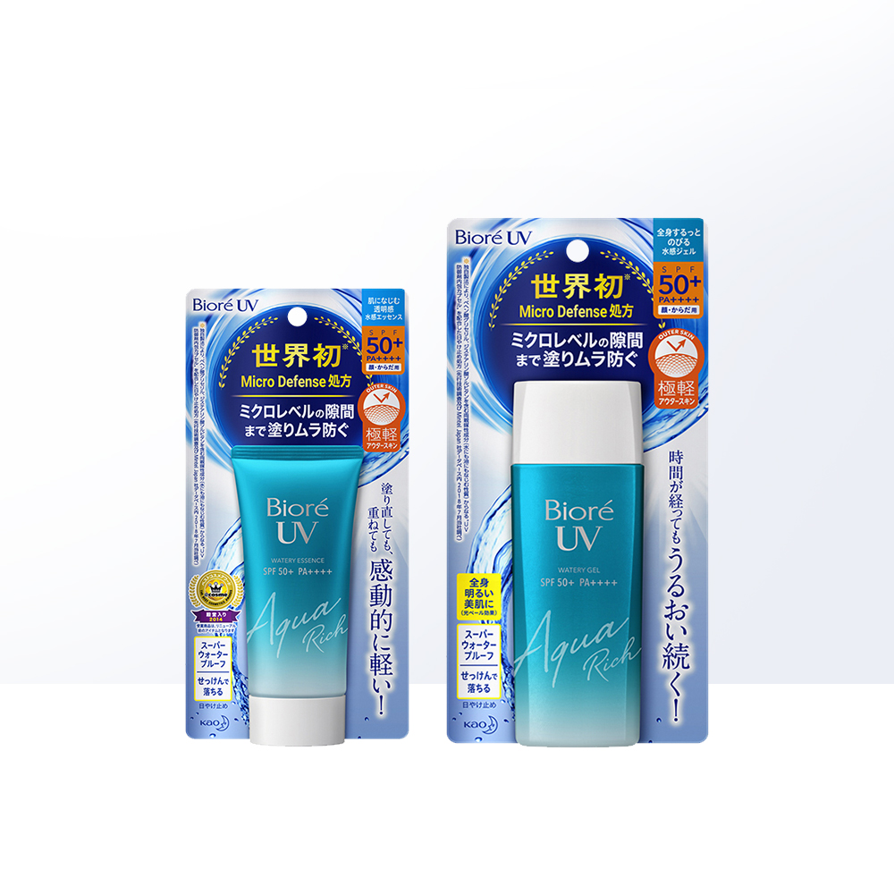Biore 碧柔 水活保湿防晒霜50g+水活防晒啫喱90ml 天猫优惠券折后￥79包邮包税（￥99-20）