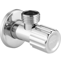 (Self-operated) Moen kitchen and bathroom accessories angle valve 59 copper thickened hot and cold angle valve universal water stop valve 100611