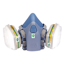 (Self-operated) 3M gas mask 7502 industrial dust chemical gas spray painting special protective mask