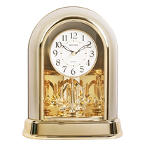 (Self-operated) rhythmm desk clock European classical living room office silent table clock fashion ornaments decoration