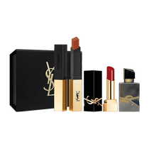 (Self-operated) Yves Saint Laurent Small Gold Bar 35 Lipstick Perfume 7 5ml Square Tube Lipstick 0 8g Gift Box