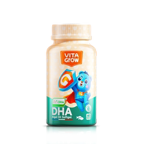 (Self-operated) VitaGrow Little Amber DHA Infant Algae Oil Soft Capsules